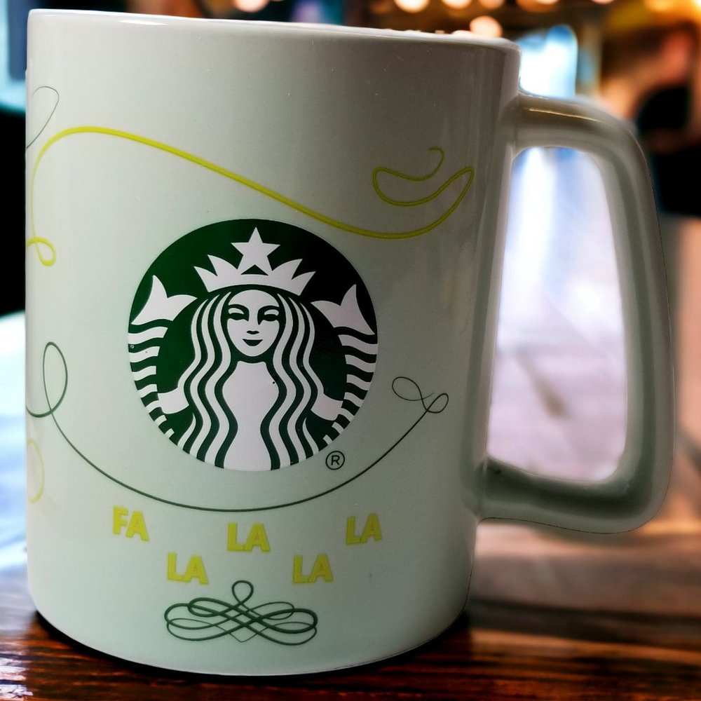 Starbucks Christmas Collectible Coffee/Tea Mug 2020 Sage Green Mermaid Logo Cup